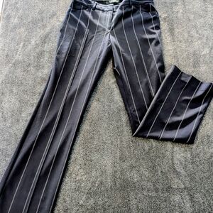 Black Pinstripe Pants